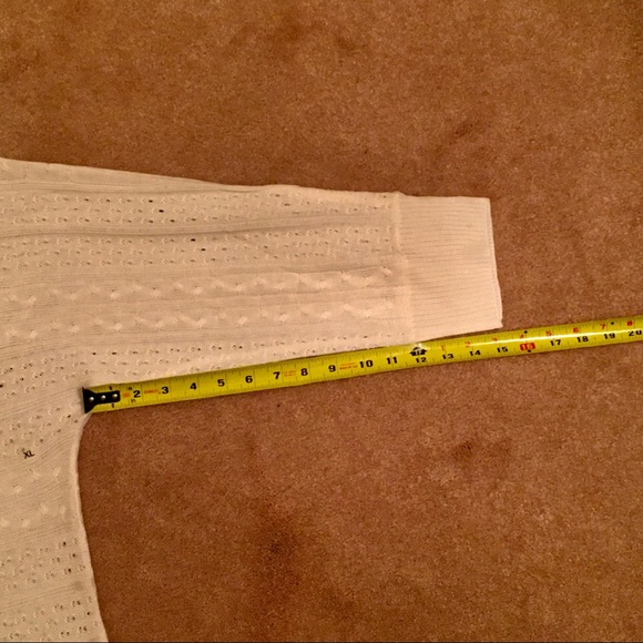 New York & Co. Women’s Cream Dolman Knitted Sweater - Picture 5 of 10